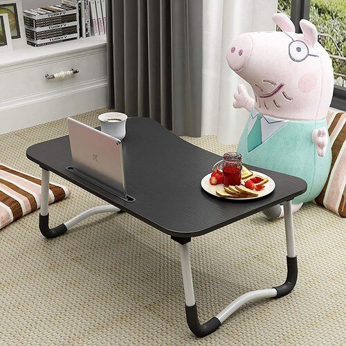 Working Bed Over Sofa Laptop Table - Black