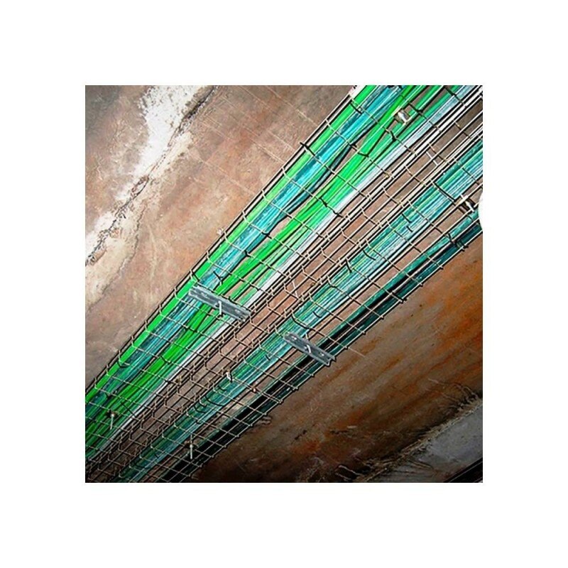 Comprimento de aço galvanizado metálico 20x10 do perfil 2000pb do zelo 2000pb 2 mts (recipiente 20 ud)