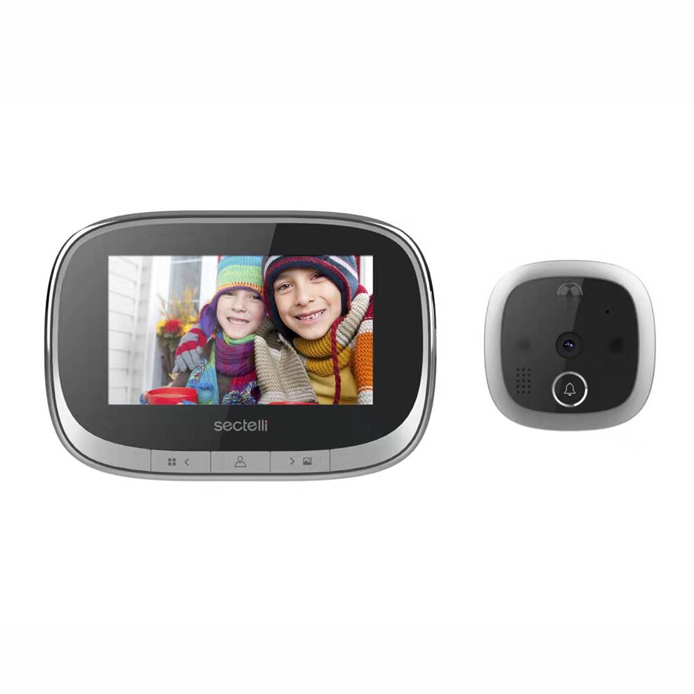 Sf550 sikkerhed i hjemmet smart video dørklokke kameraer intercom visuel cat eye dør telefon dør alarm til husstand soveværelse indretning: 01