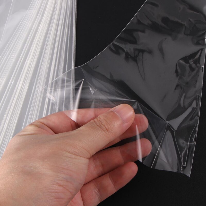 100pcs Triangle Candy Bag Self-adhesive Cookie Bag Valentine's Day Bag Children's Day Year Party Candy Food Packag