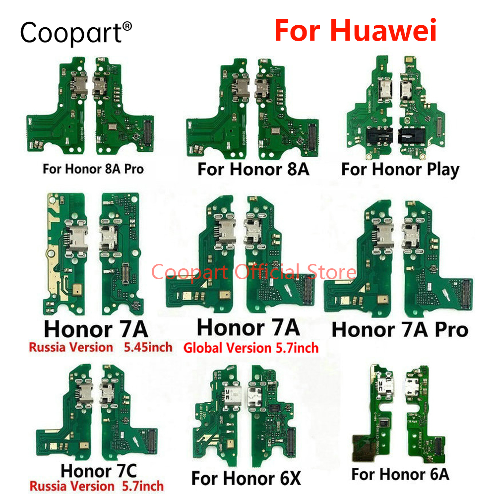 Ladung Hafen Verbinder Gremium Teile biegen Kabel Mit Mikrofon Mic Für Huawei Honor Spielen 8A 7A 7C 7X 7S 6A 6C 6X 5C Profi