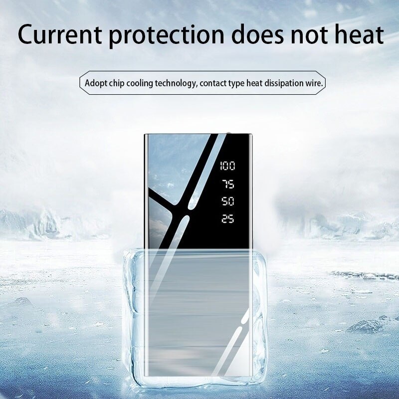 Fast Charging 50000mAh Portable Charger Power Bank Power Bank with 2.1A External Battery Pack for smart phone