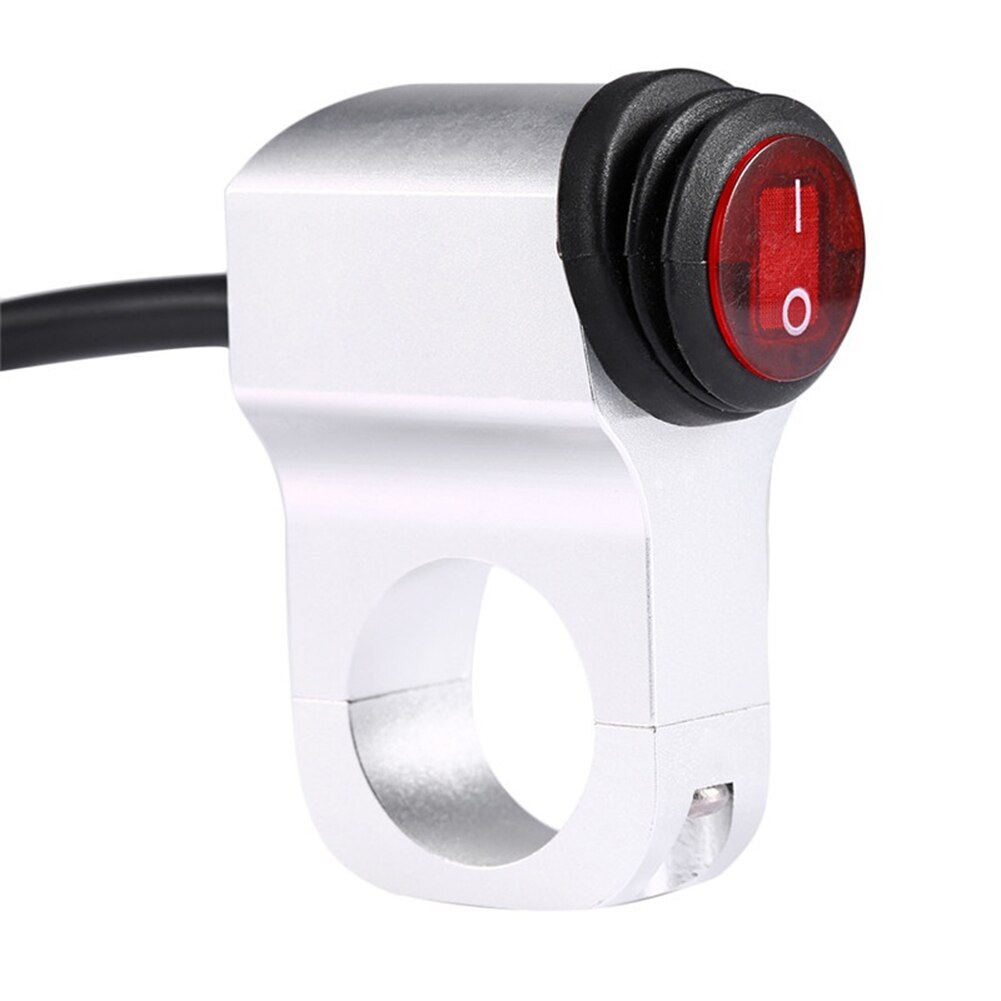 HANSWDEU Motorfiets Zilver 8 Koplamp Voorhoofd Licht Voor Elektroplated Koplamp