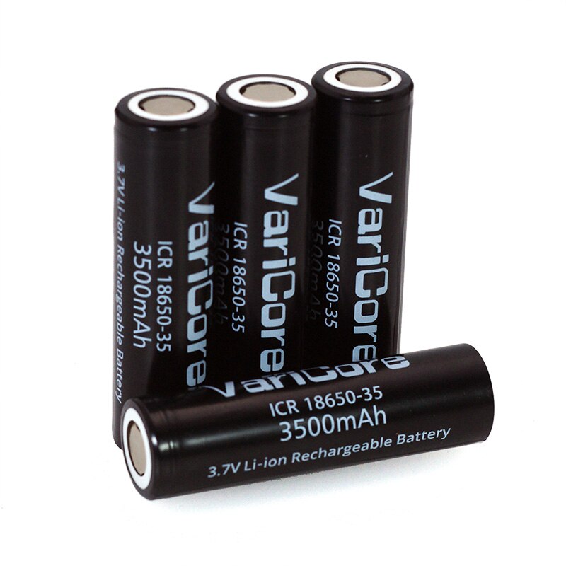 VariCore ICR 18650-35 Genopladeligt Batteri 3500mAh 3.7V - Pakke med 1-10 stk
