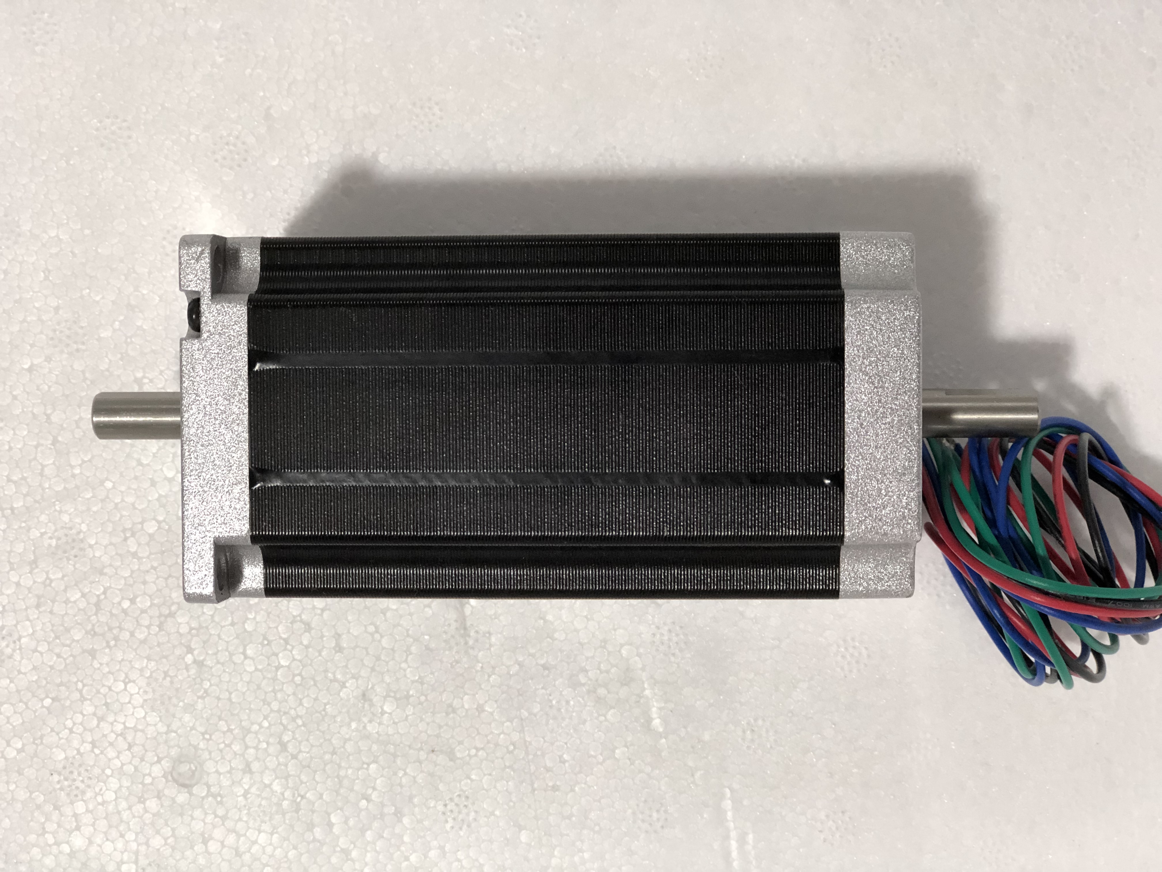 Nema 23 double arbre 3N. Moteur pas à pas cnc NEMA23, longueur du corps M 112mm, CE ROHS