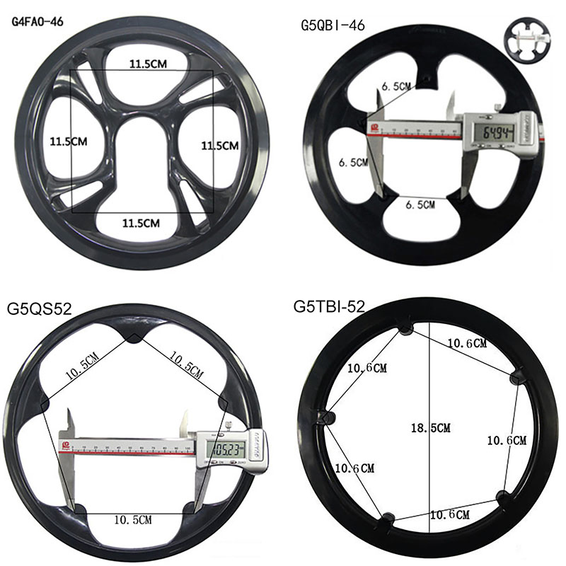 MTB Road Bicycle Sprocket Protection Crankset Crank Guard Protector Bike Chain Wheel Ring Protective Cover Cycling Accessories