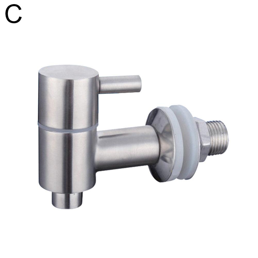 Stainless Steel Beverage Drink Water Dispenser Wine Barrel Faucet Juice Tap: C