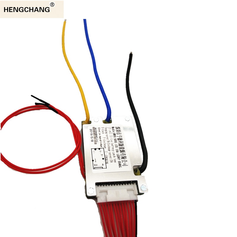 13s 20a bms 48v litiumbatteri laddningsspänning 54.6v pcm för elcykel hengchang