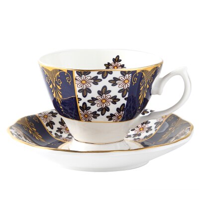 Sæt europæisk bone porcelæn kaffesæt beholder engelsk eftermiddag keramisk te kop sæt mælkekop sæt arrangør køkken tilbehør: 11
