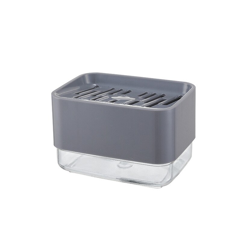 ! Distributeur automatique de liquide vaisselle de 330ml, 5 couleurs, brosse à vaisselle, presse à savon, distributeur de savon de cuisine: E