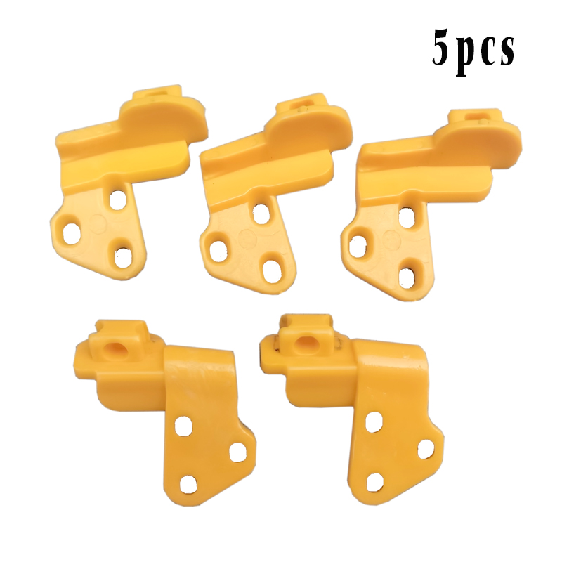 Band Gegrilde Band Machine Onderdelen Invuurloze Vogel Hoofd Pad Wiel Bescherming Pad Plastic Beschermende Pakking Pad Vogel Hoofd Bescherming: WHITE