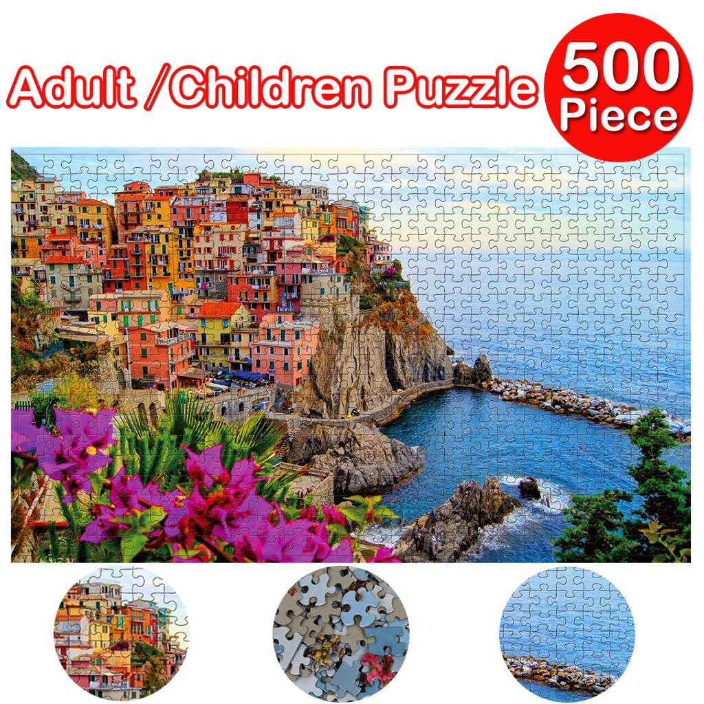 500 Piece Large Puzzle Game Adults Puzzles for children Interesting Toys brinquedos jigsaw puzzle игрушки для девочек: G