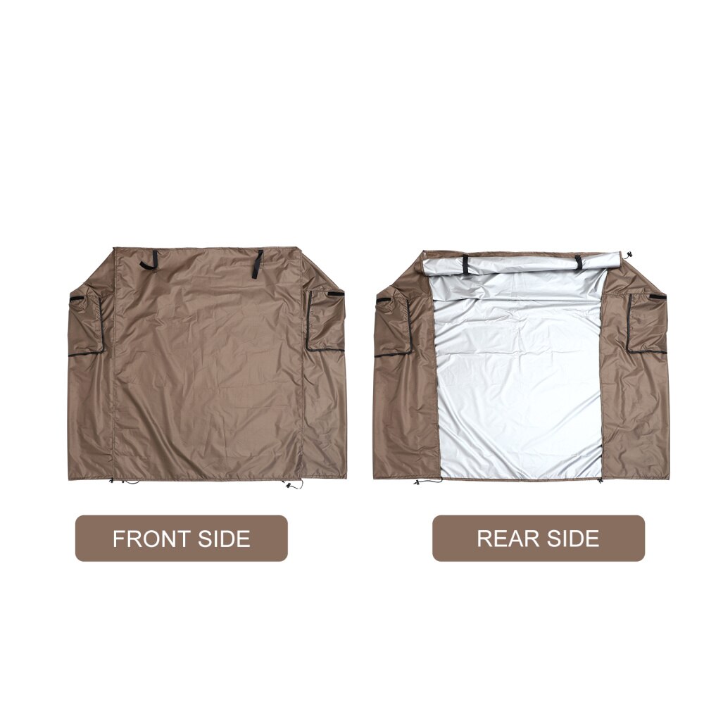 Outdoor Bird Cage Cover Yard Parrot Cage Rainshed Washable Waterproof Cover