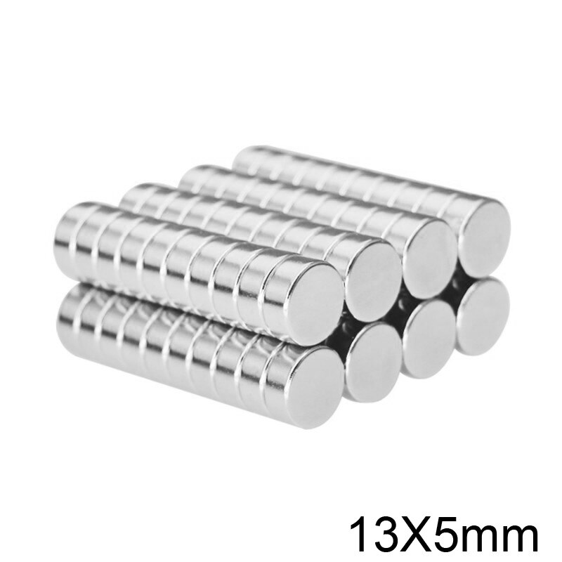 10/20/50/200 stk 13 x 5 mm neodym stærke magneter 13 mmx 5mm permanent rund magnet 13 x 5mm kraftige magnetiske magneter skive 13*5 mm