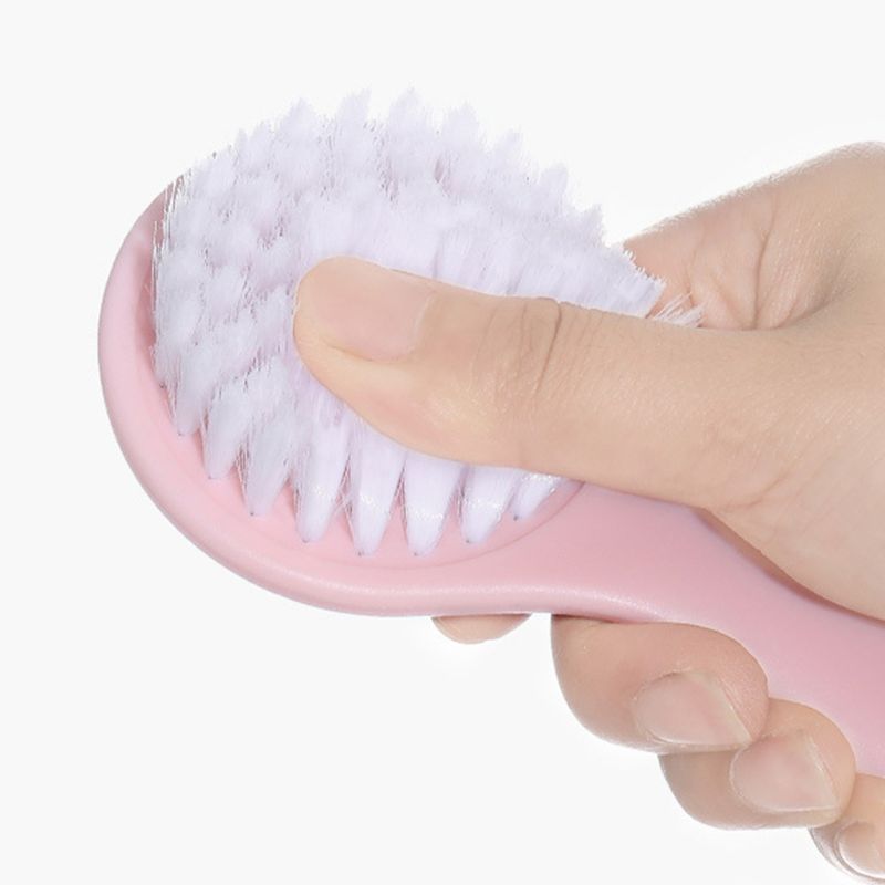 2pz infantile Del bambino Dei Capelli del Pettine della Spazzola impostato Appena nato Del bambino Del Cuoio Capelluto Massaggiatore Attrezzi Strigliatura E Tolettatura kit