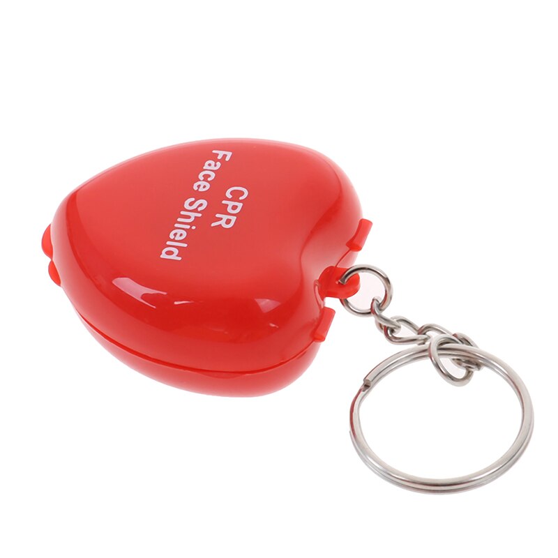 Masque de sauvetage rcp 1 pièce, kit de poche avec Valve unidirectionnelle, matériel de premiers soins