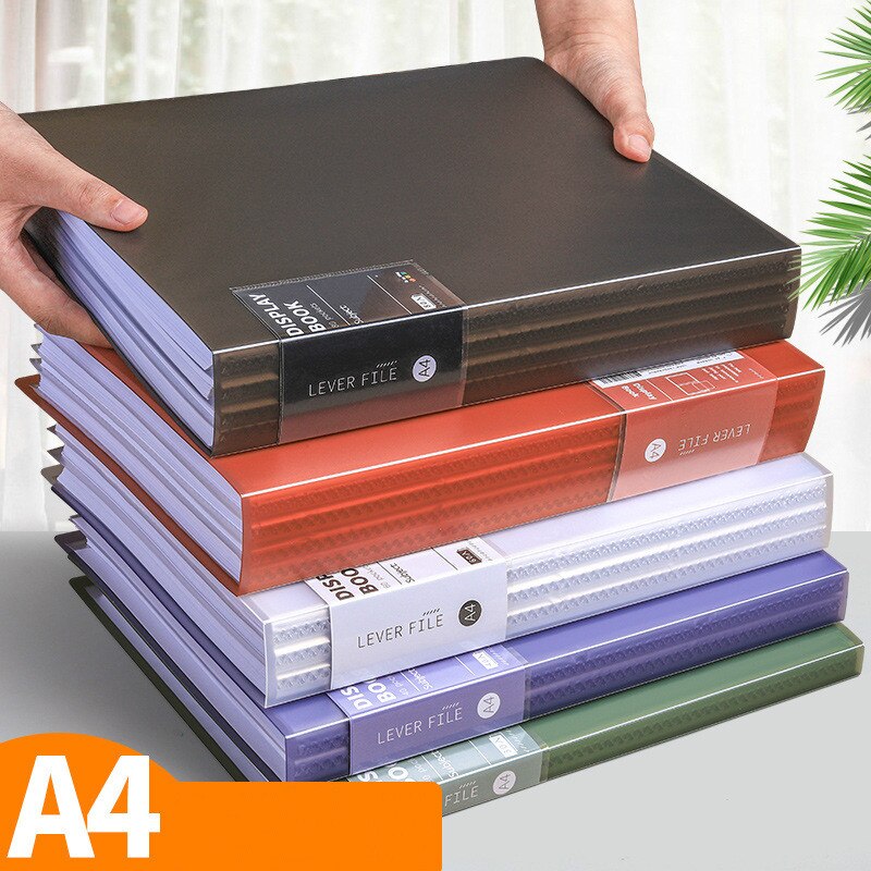 30 40 60 80 Pagina &#39;S A4 Size Piano Muziek Score Vel Document Bestand Map Organizer Pp Frosted Map Bureau organizer
