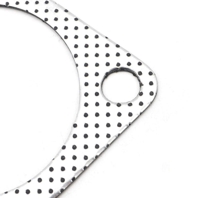 Manifold Gasket Collector Flange Gasket 2 Bolt 10pc 3" Exhaust Pipe Newest