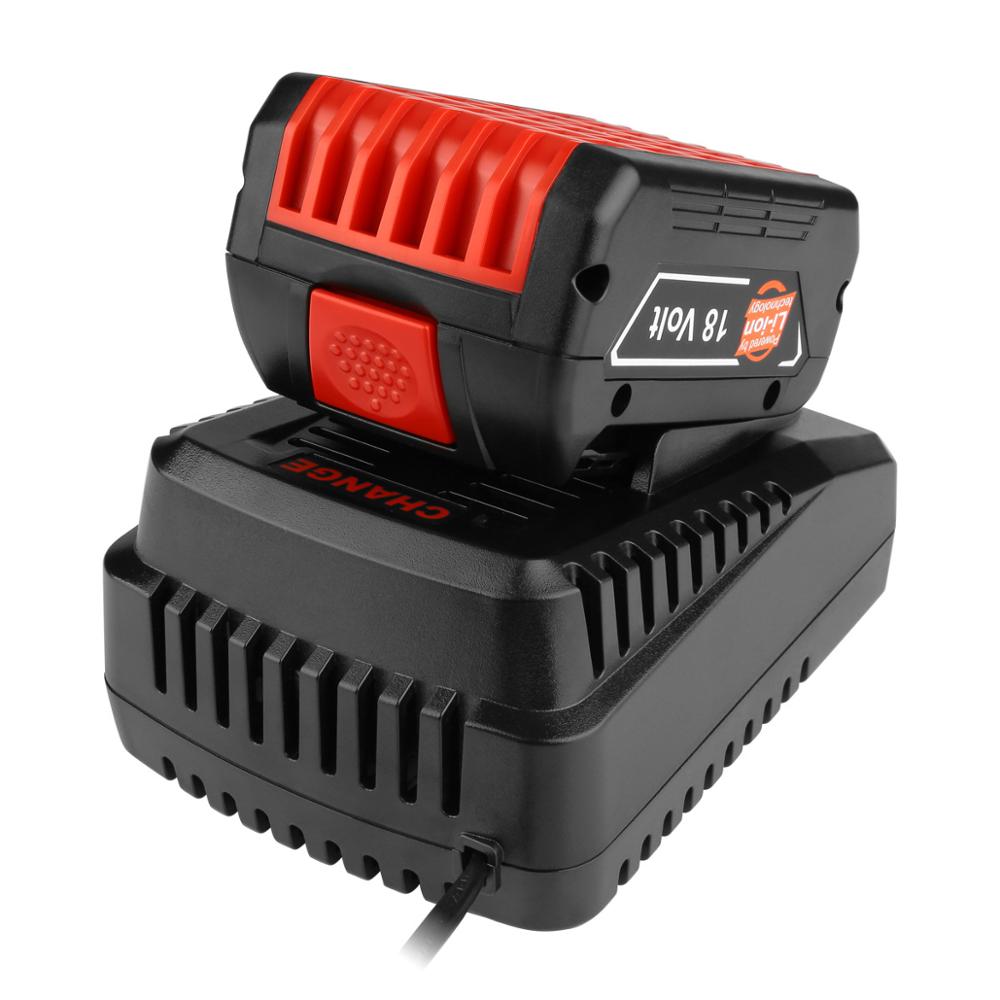 Chargeur rapide 3.0A Pour Bosch AL1860CV Chargeur de Batterie Li-ion 18V 14.4V BAT609G BAT618 BAT618G BAT614 2607336236 Perceuse électrique