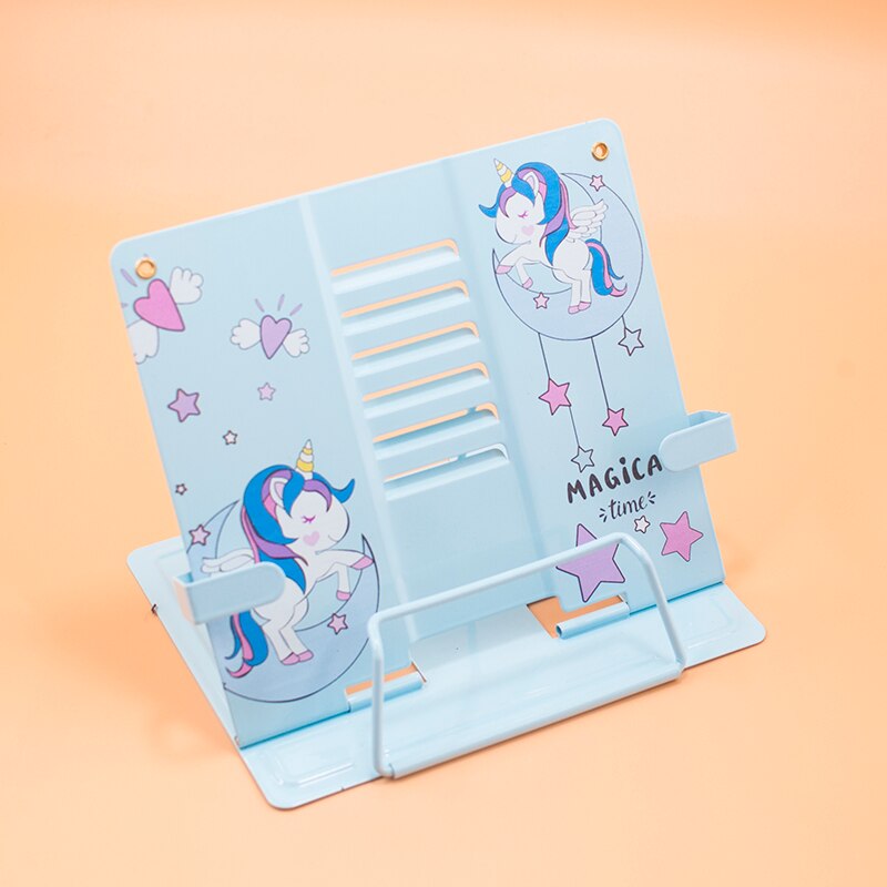 Verstelbare Draagbare Metalen Verstelbare Leesboek Houder Ondersteuning Document Plank Bookstand Tablet Muziek Score Recept Stand: A