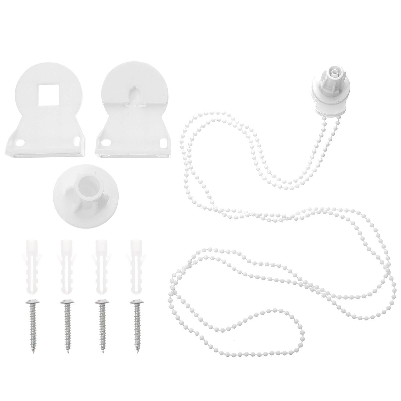 1 Set Curtain Parts Screws Bead Chain Simple Window Home Roller Shade Parts Roller Blind Fittings for Office Home
