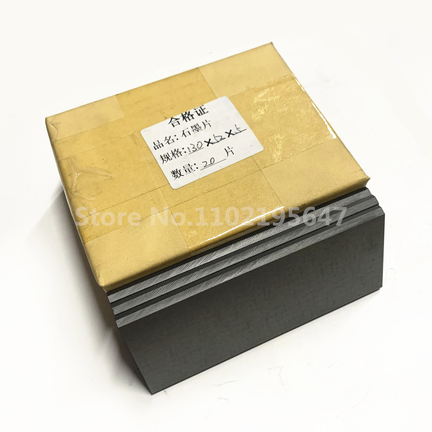 T :4mm kulfibervinge grafitvinger til vakuumpumpe kulfiberplade luftpumpeblad 1pc