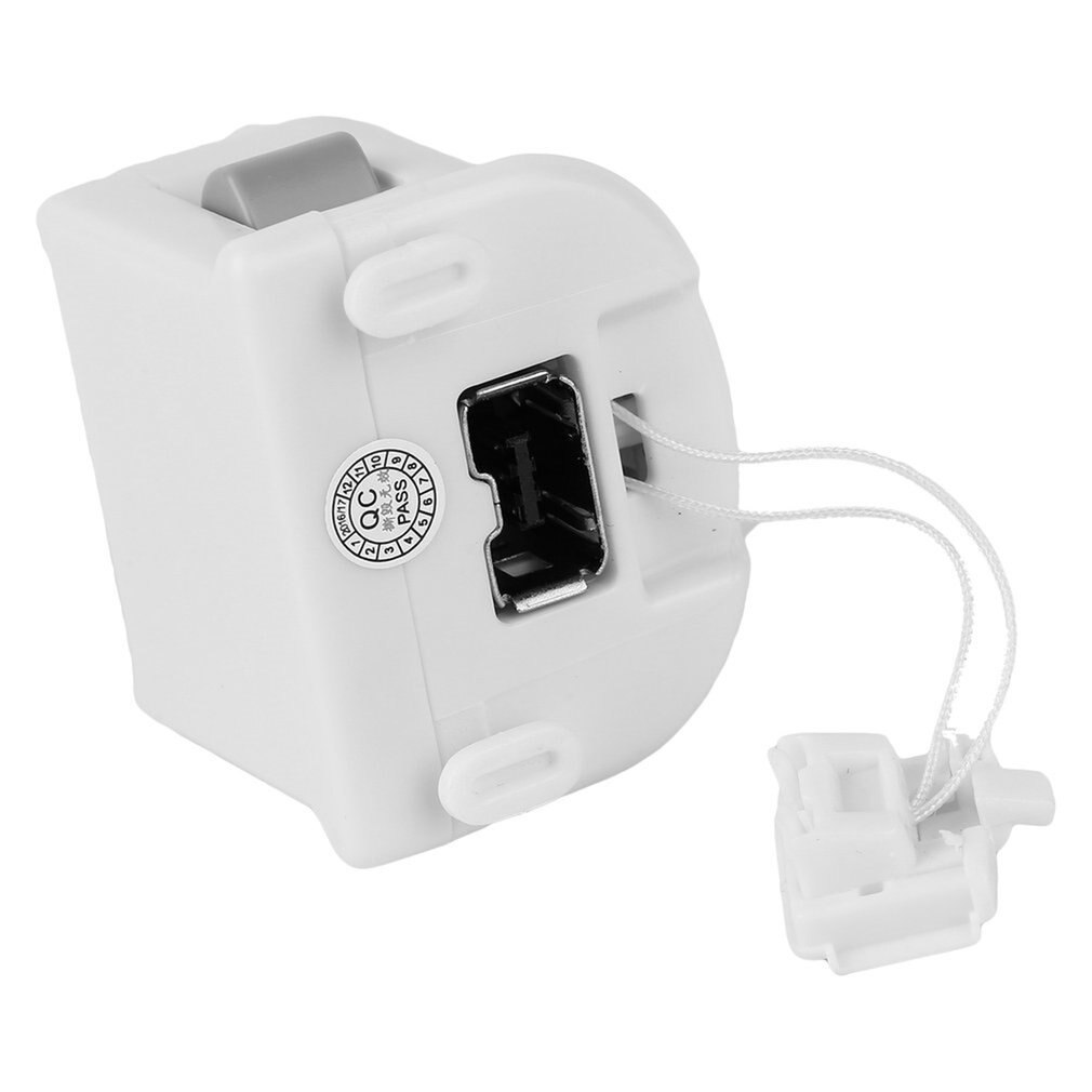 Sensor adaptador Motion Plus MotionPlus para Nintendo para mando a distancia Wii blanco