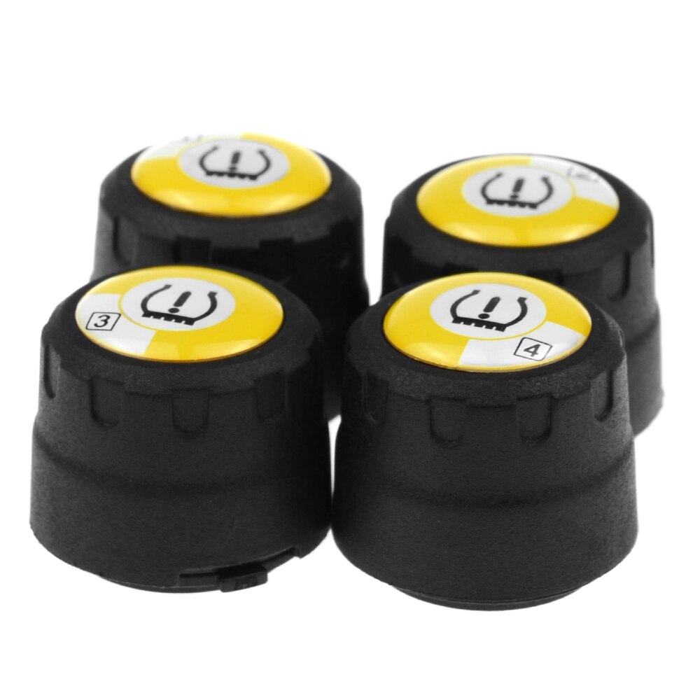 Sistema TPMS Bluetooth Per Auto – 4 Sensori Esterni, Monitoraggio Pressione E Temperatura In Tempo Reale, APP TPMSII, Allarmi E Batteria 2-3 Anni