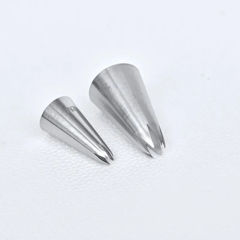 # Boquilla de punta de pastelería de estrella abierta de 1M y 2M, boquilla de punta para decoración de pasteles, tubo de escritura, boquilla para glaseado, herramientas para hornear y repostería