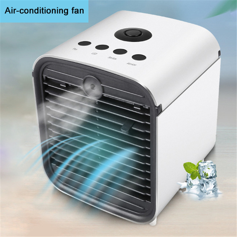 Draagbare Mini Airco Fan Desktop Airconditioning Cooler Thuis Bureau Airconditioning
