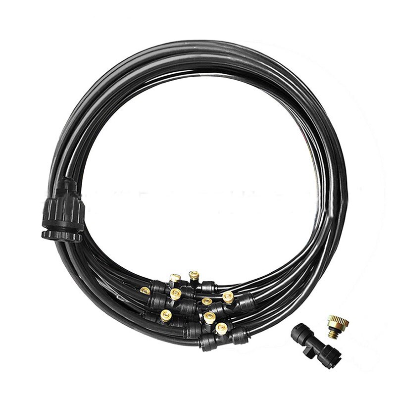 Tuinwatersproeikop elektrische pomp verneveling sproeisysteem vernevelaar voor bloemen planten kas tuin irrigatie