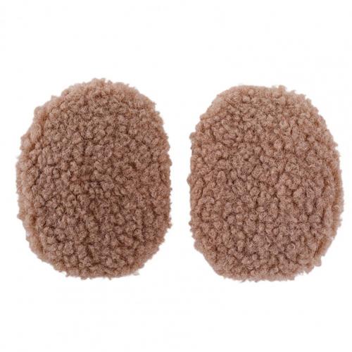 1 Pair Winter Cute Warm Foldable Bandless Earmuffs Earlap Ear Covers Warmer Protector Thicken Soft Earmuff Apparel Accessories: Khaki S