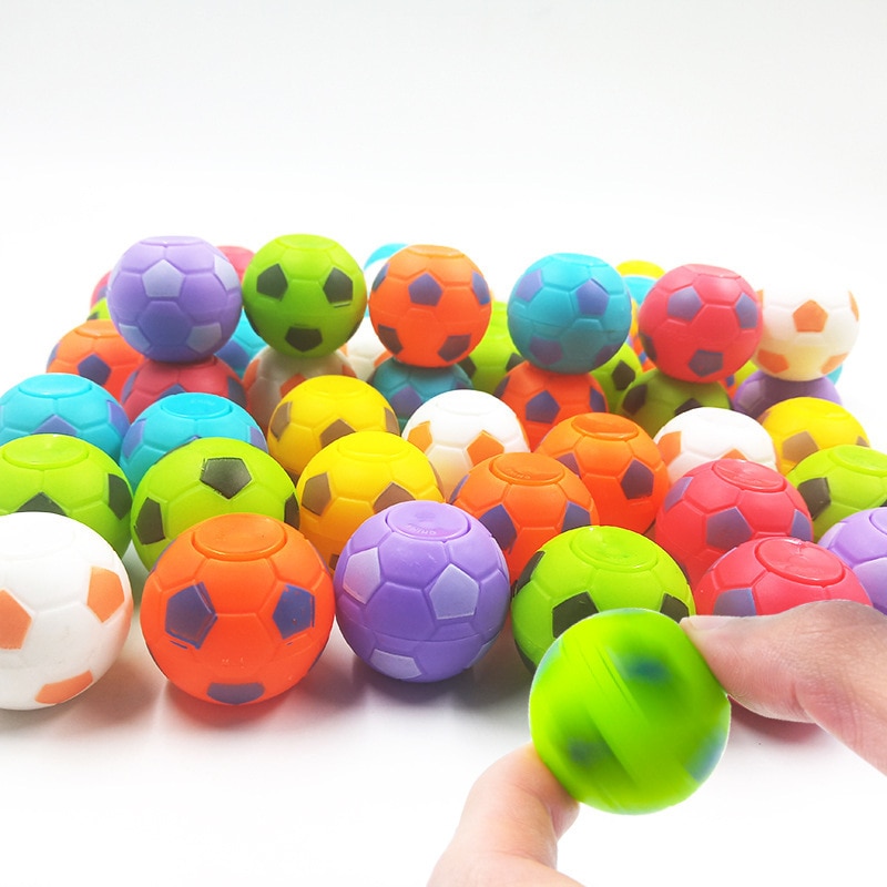 3.5cm futebol anti-stress anéis magnéticos fidget unzip brinquedo adereços mágicos ferramentas crianças dedo magnético spinner brinquedos adultos