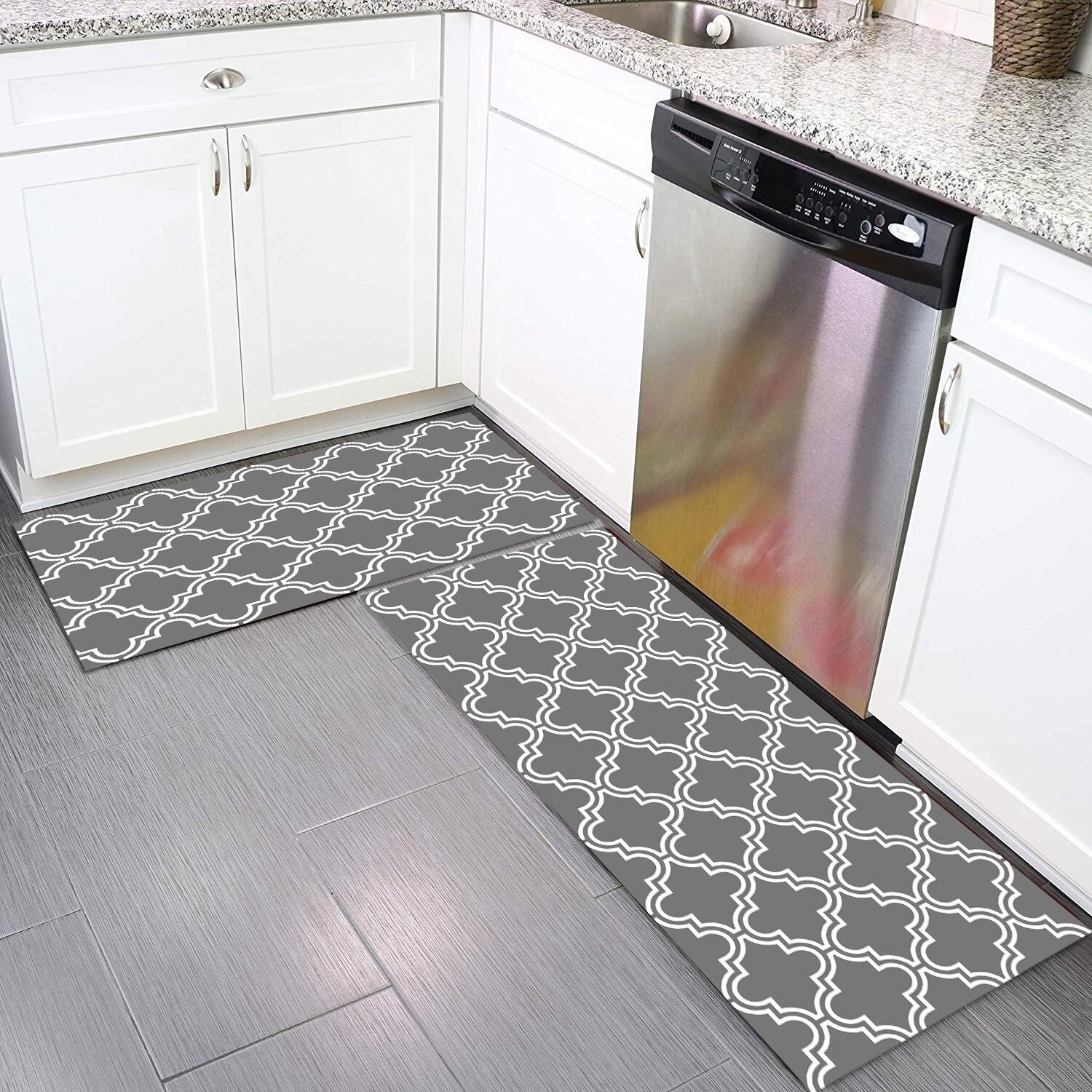 Lange Keuken Tapijt Antislip Mat Comfort Vloermatten-Perfect Voor Keuken Badkamer En Staande Bureaus Tapijten Wasbaar deur Mat