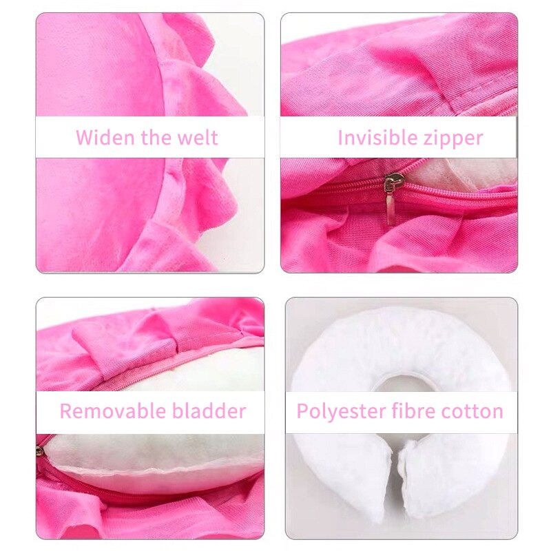 Facial Massage Sleeping Pillow for Beauty Salon Massage Tool Beauty Spa Bed with Hole Pillow-ABUX