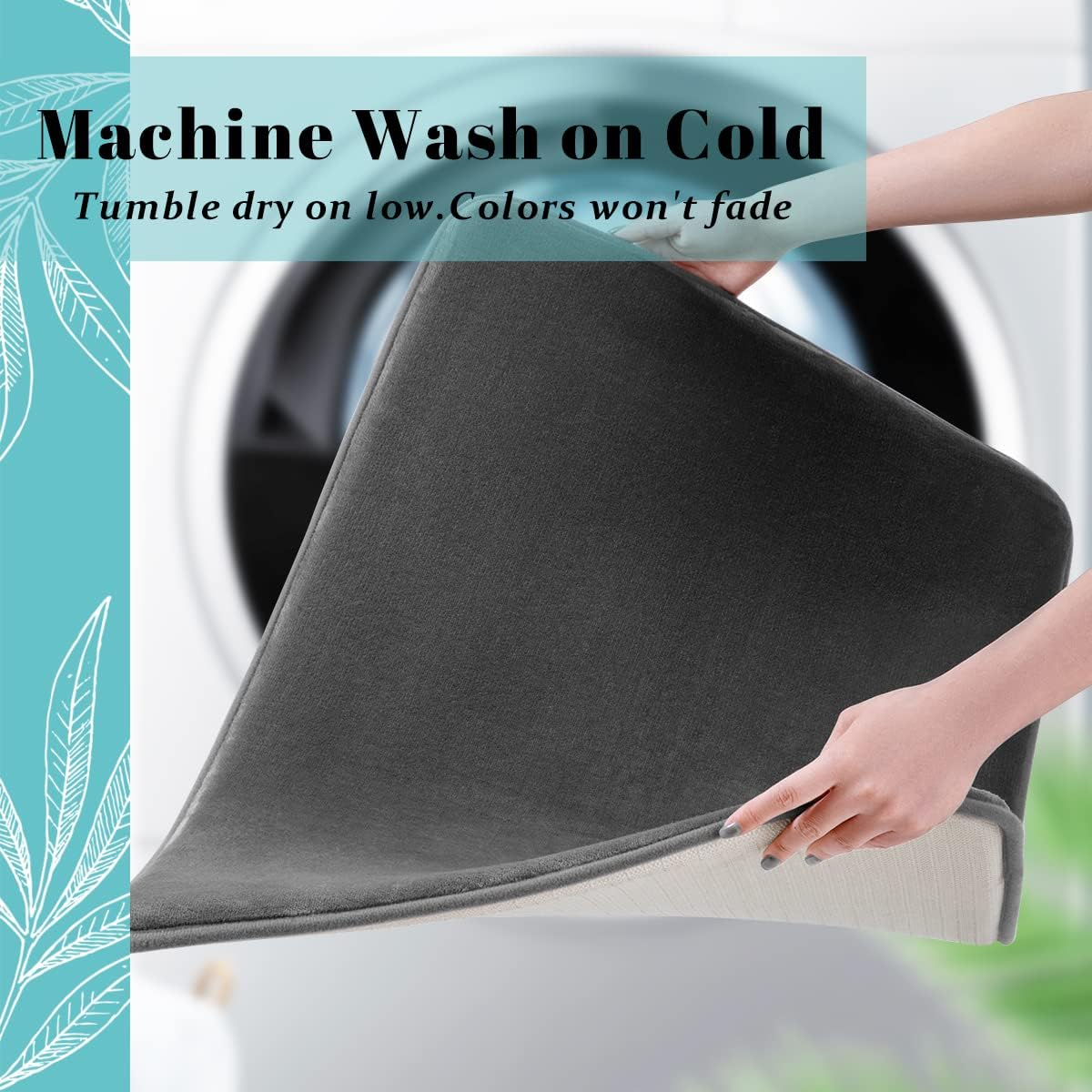 Alfombrilla de baño antideslizante súper absorbente, alfombra de baño de tierra de diatomeas, alfombra de bañera, Alfombra de puerta, Alfombra de ducha, fácil de limpiar, hogar