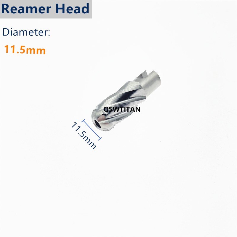 Alésoir Flexible à couplage rapide, ensemble d&#39;instruments chirurgicaux orthopédiques: Reamer Head 11.5mm
