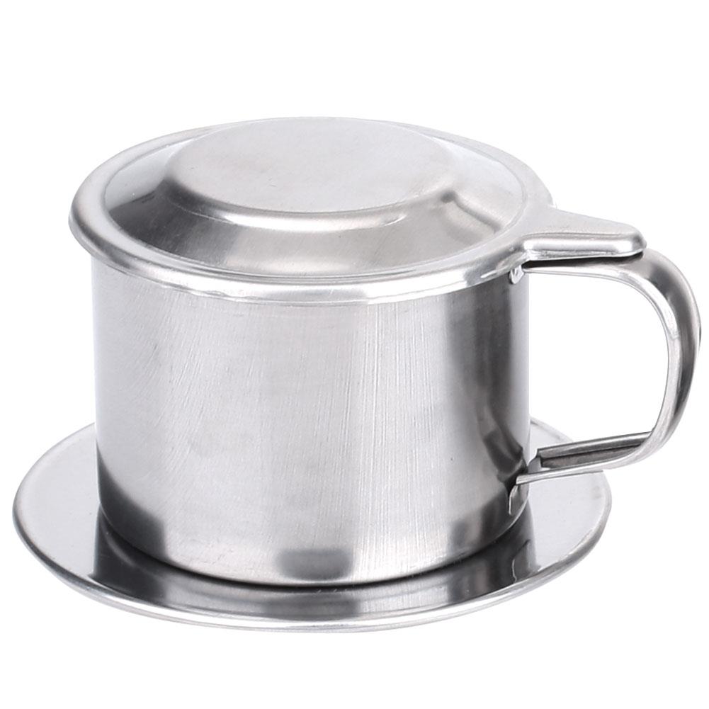 Roestvrijstalen Mok Met Filter Vietnamese Koffie Filter Koffie Filter Kopje Koffie Filter Duurzaam Drip Draagbare Maker Diy: 50ml