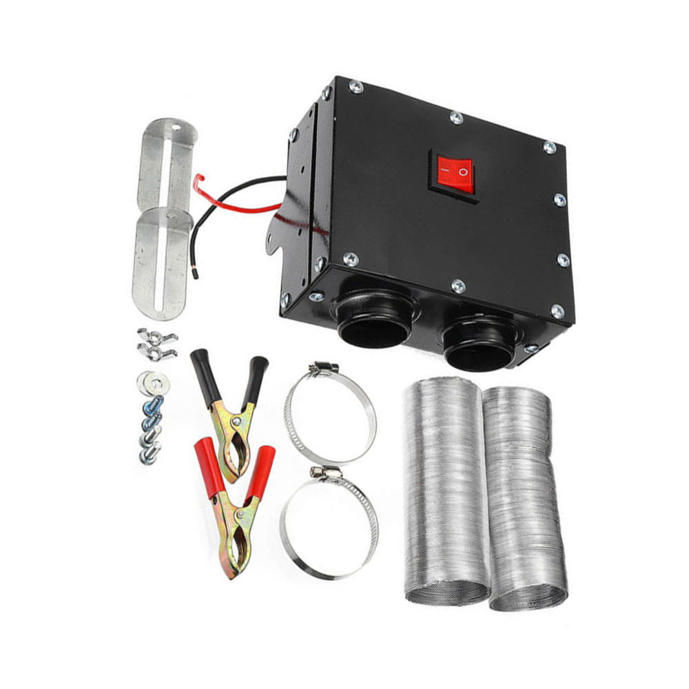 Descongelador de 24V ABS negro piezas de calentador rápido conjunto de accesorios Auto interior