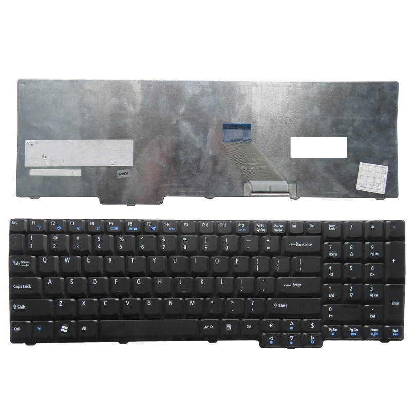 ONS Zwart Engels Vervang laptop toetsenbord Voor Acer Voor Aspire 9400 7000 7110 9300 7720G 7720Z 7710