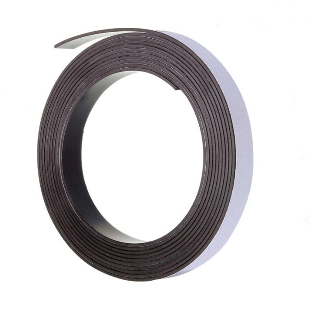 One Side Self Adhesive Magnetic Tape Magnet Strip 5 Size Choice