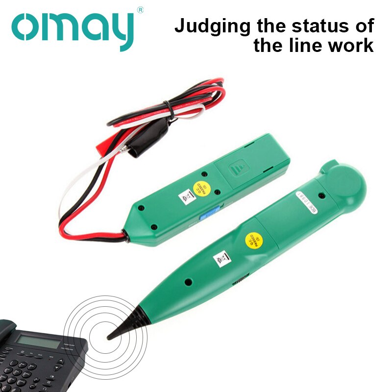 OMAY MS6812 Cable Tracker LAN Tester Line detector UTP STP Telephone Wire Tracer Breakpoint location Diagnose Tone