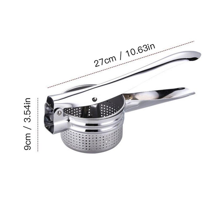 Stainless Steel Potato Machine For Potato Fruit Vegetable Juicer Presser Potato Mashers Ricers Kitchen Cooking Tools