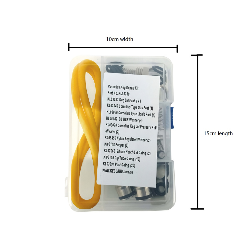 KegLand Accessories Ball Lock Keg Repair Seal Kit