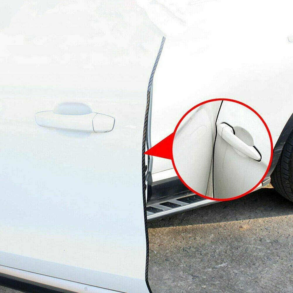5m Door Edge Trunk Edge Protection Strip Seal U-shape Rubber Flexible And Durable For Long-term Use