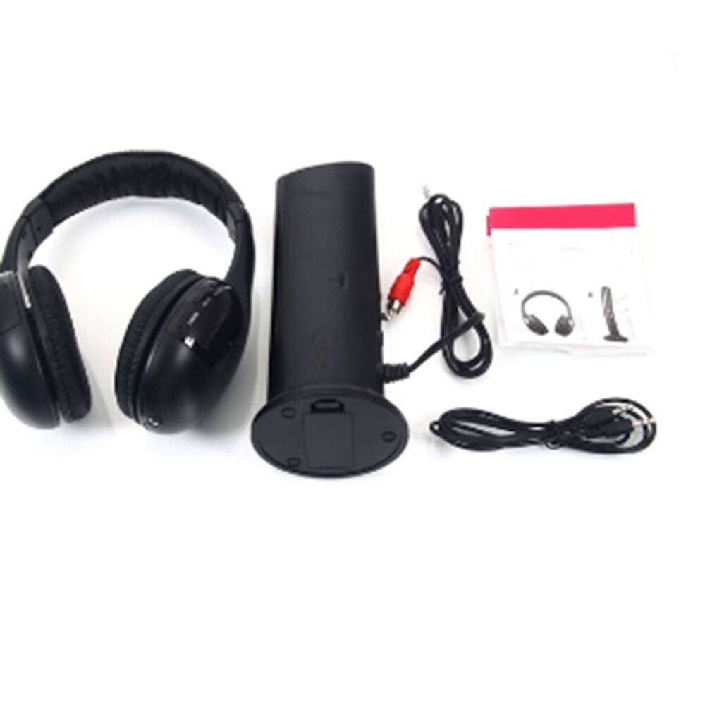Mulitifunction Wireless Headphone Cordless RF Headset for PC TV Mp3 DVD CD MP3 MP4 5 in 1 Wireless Stereo Headset