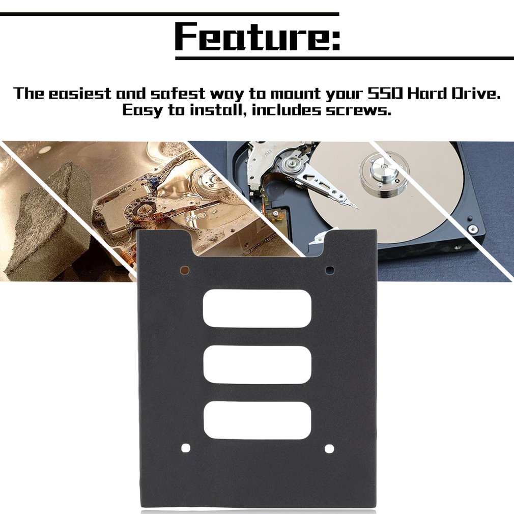 Adaptateur de montage pour 4 SSD M.2 NGFF dans baie SATA de 3,5