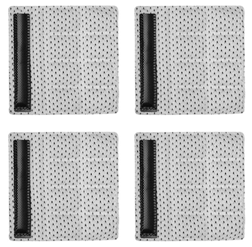 Helmet Chin Pads Foam Pads Set Chin Strap Padding Replacement Universal for Cycling Bike Motorcycle Helmet 4PCS: Grey 4PCS