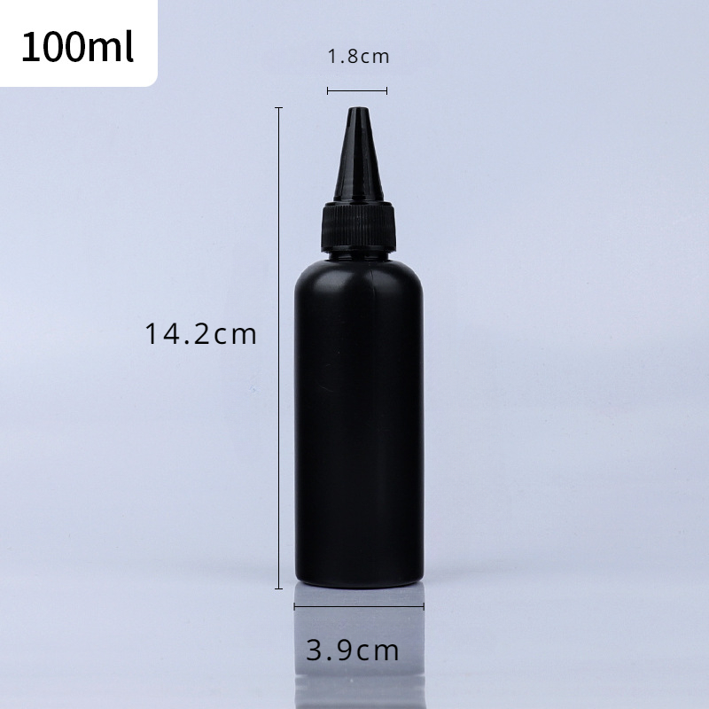 10 Stuks Lege Plastic Zachte Fles Zwarte Hdpe Cilinder Met Draai Puntige Top Lichtdichte Lijmflessen Voor Uv Hars, Lijm, Vloeistoffen: green