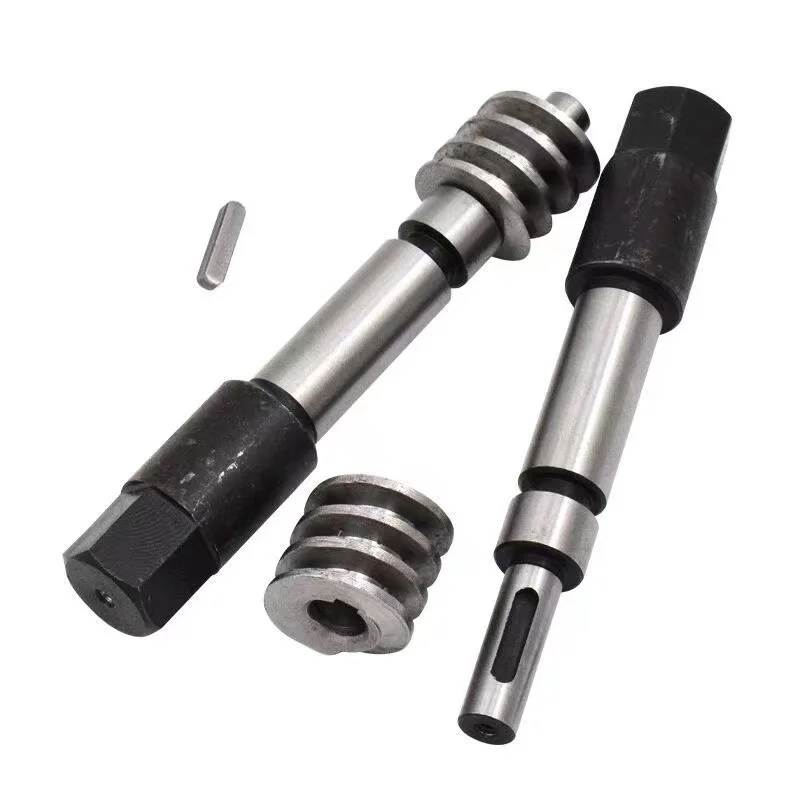 Piezas de fresadora CNC: tornillo sin fin ajustable + engranaje de turbina para herramienta de fresado Bridgeport